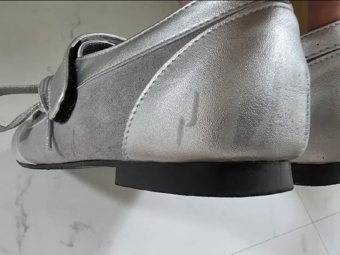 포른른 스트랩 메리제인 슈즈-실버(230) 상품이미지6