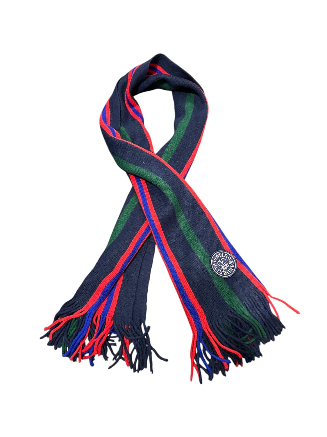 빈티지 스트라이프 머플러 상품이미지1