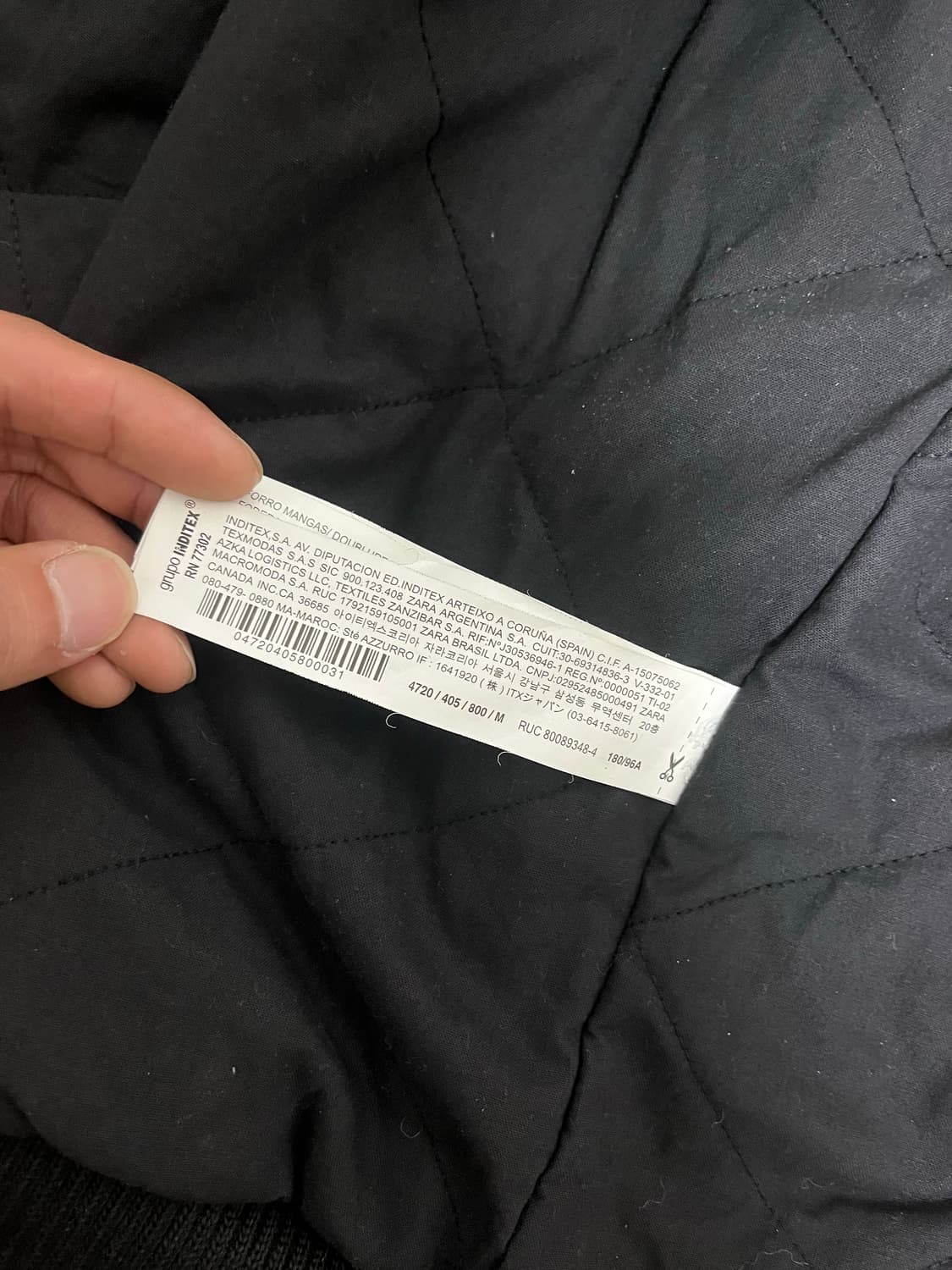 ZARA 자라맨 리얼레더 봄버 자켓 상품이미지3