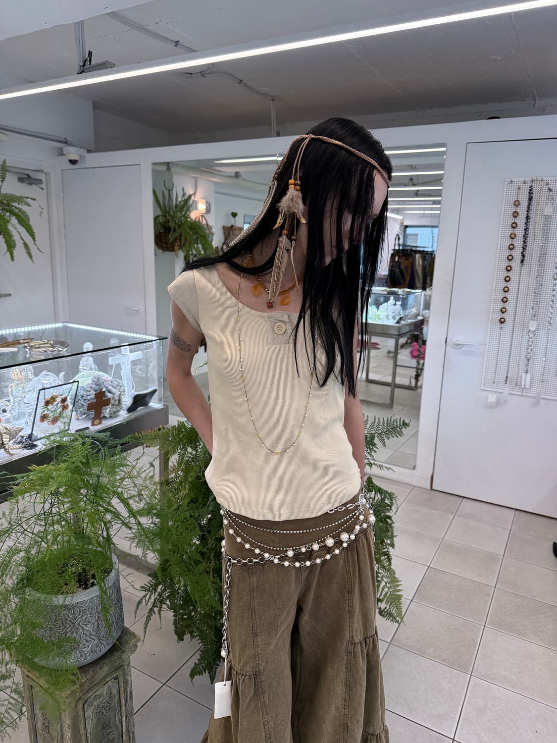 tie dye flare wide pants 상품이미지5