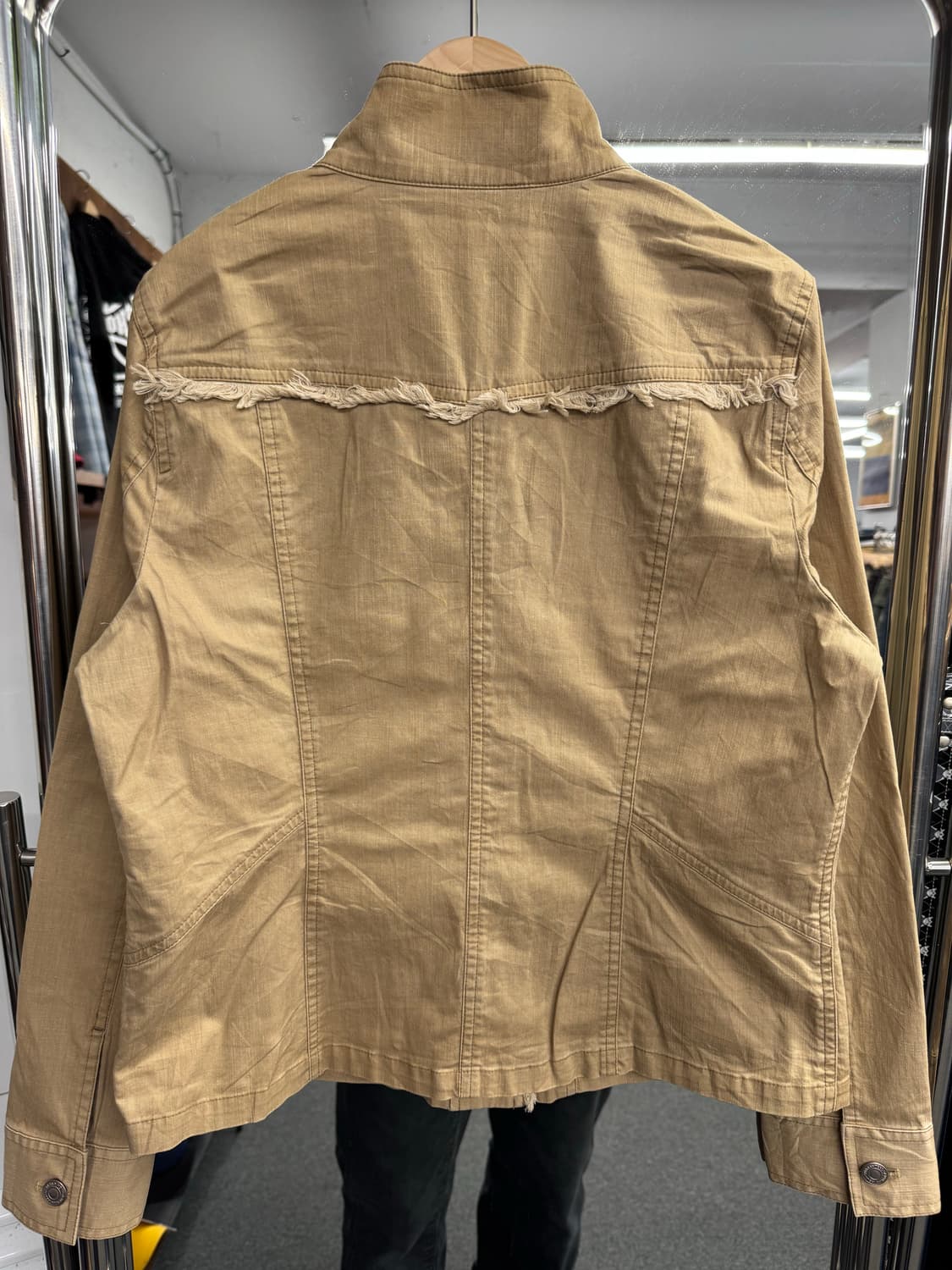 japanese vintage 여성 베이지 자켓 상품이미지4