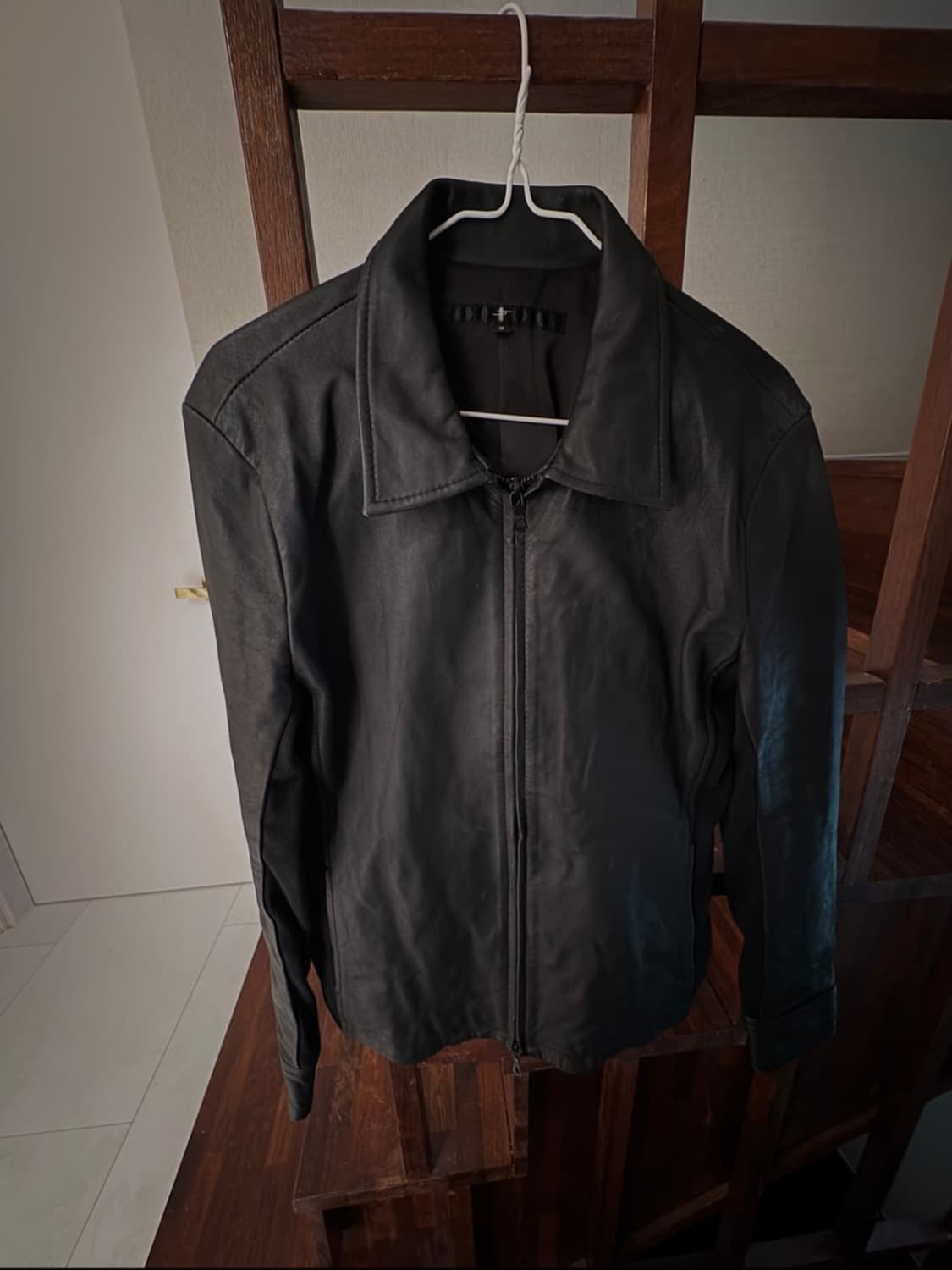 No id 렘 레더 자켓 상품이미지4