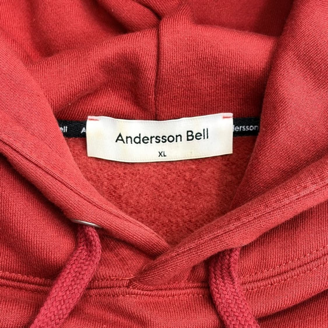 ANDERSSON BELL 아치 슬로근 A패치 후드티 XL 상품이미지5