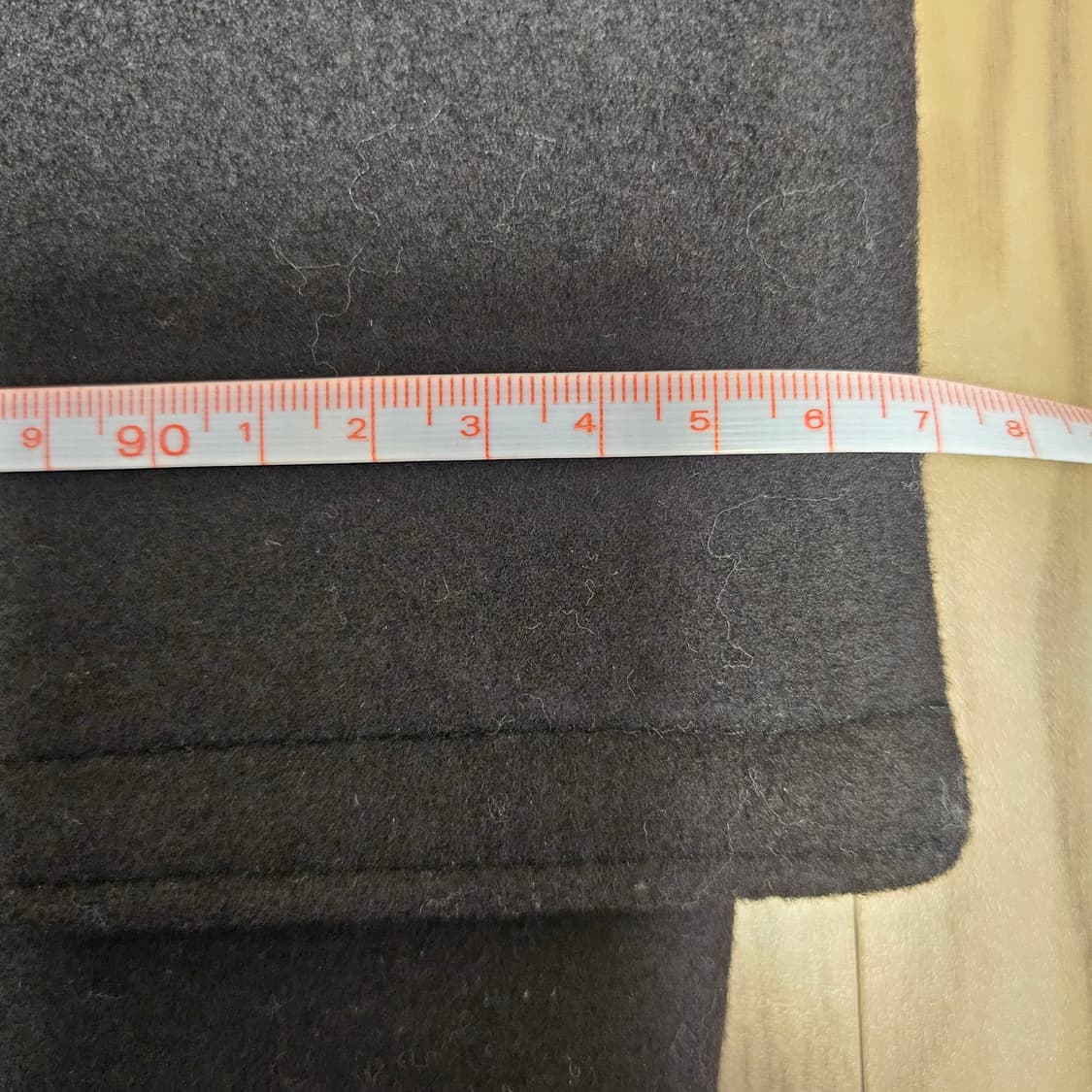 시스템옴므(SYSTEM) 더블 코트 블랙 상품이미지10