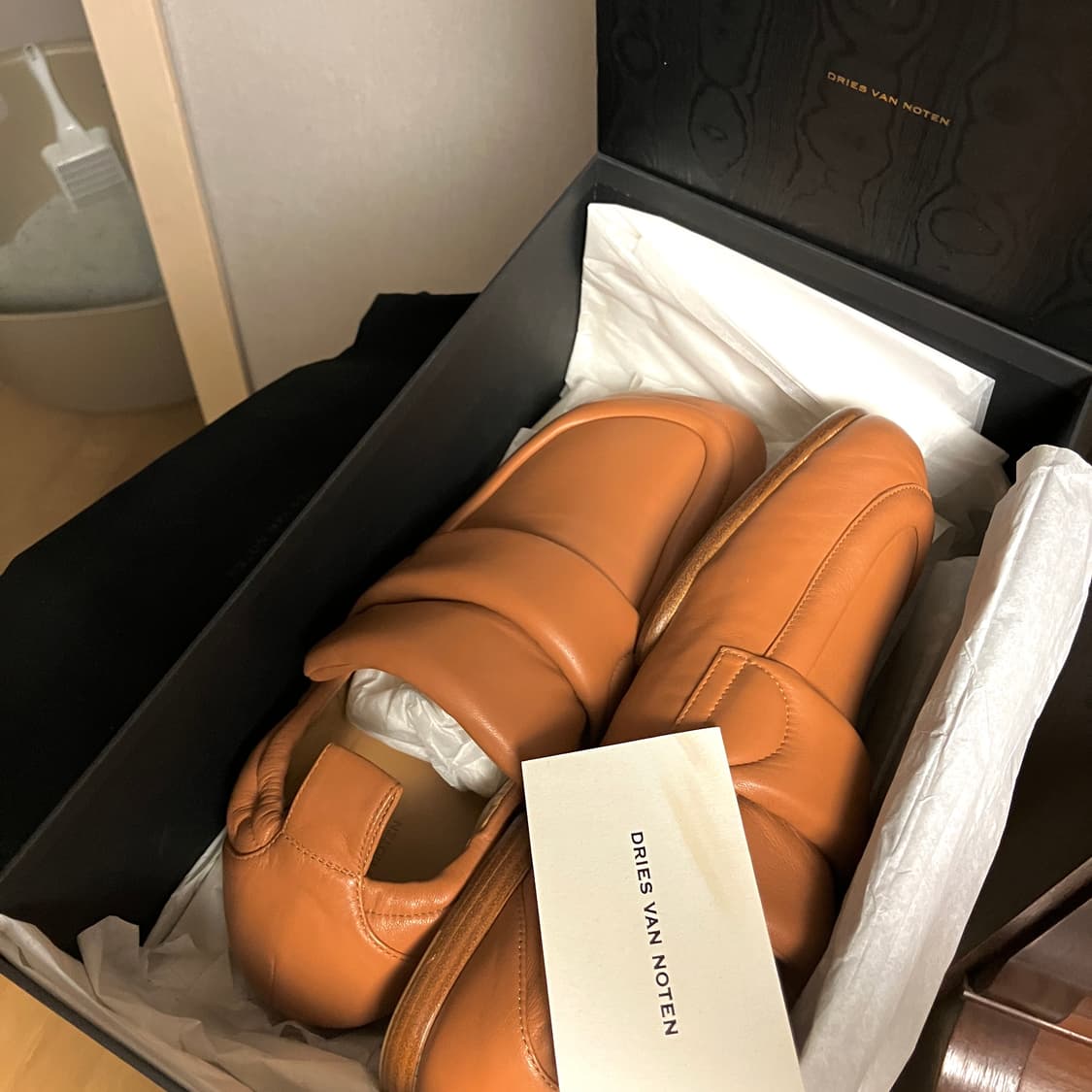 (미시착) 드리스반노튼 패디드 로퍼 42 상품이미지1