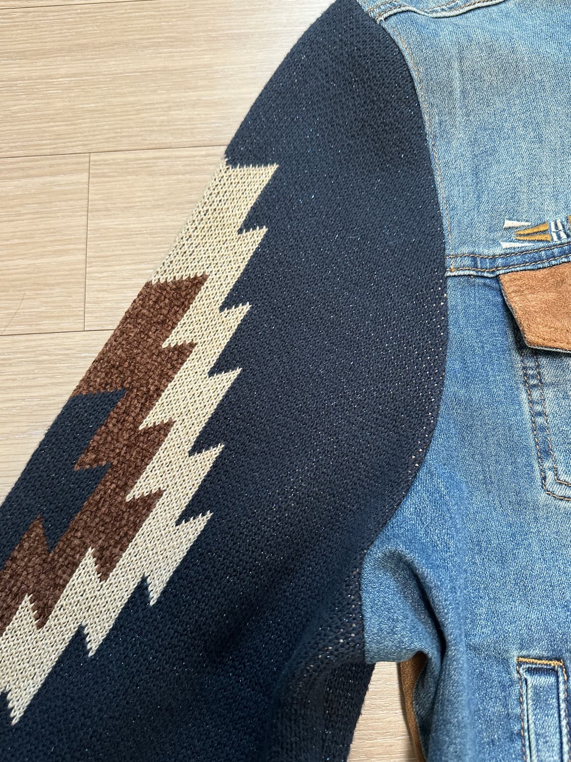 캐피탈맛 빈티지 웨스턴 데님 자켓 상품이미지3