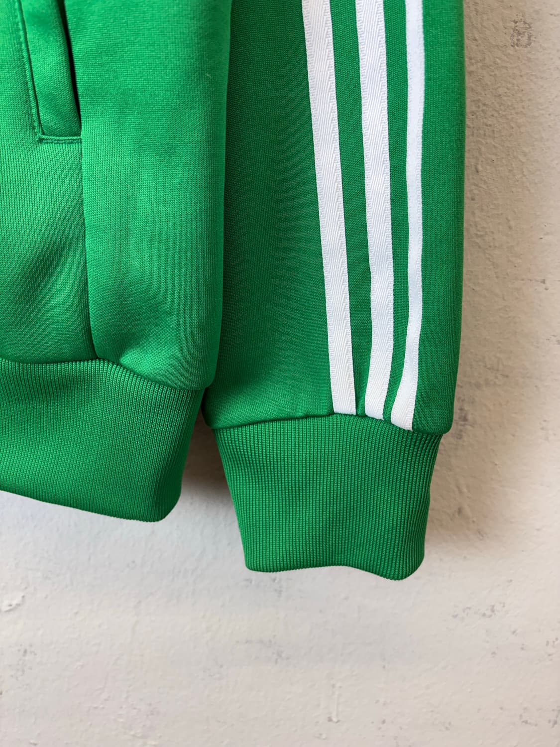 아디다스 파이어버드 SST 삼선 트랙탑 그린 져지 상품이미지3