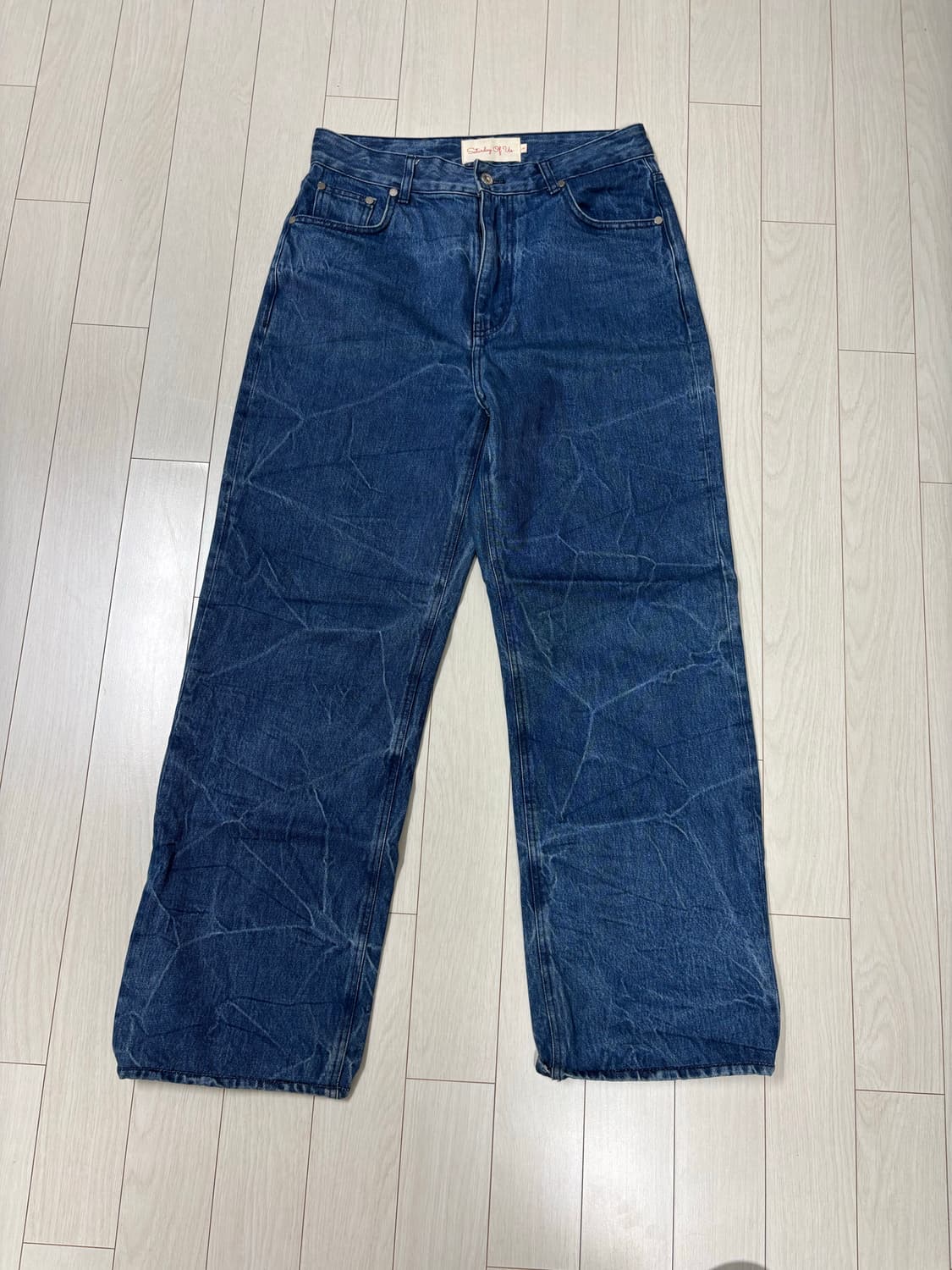 [M] STU 크리즈 데님 상품이미지1