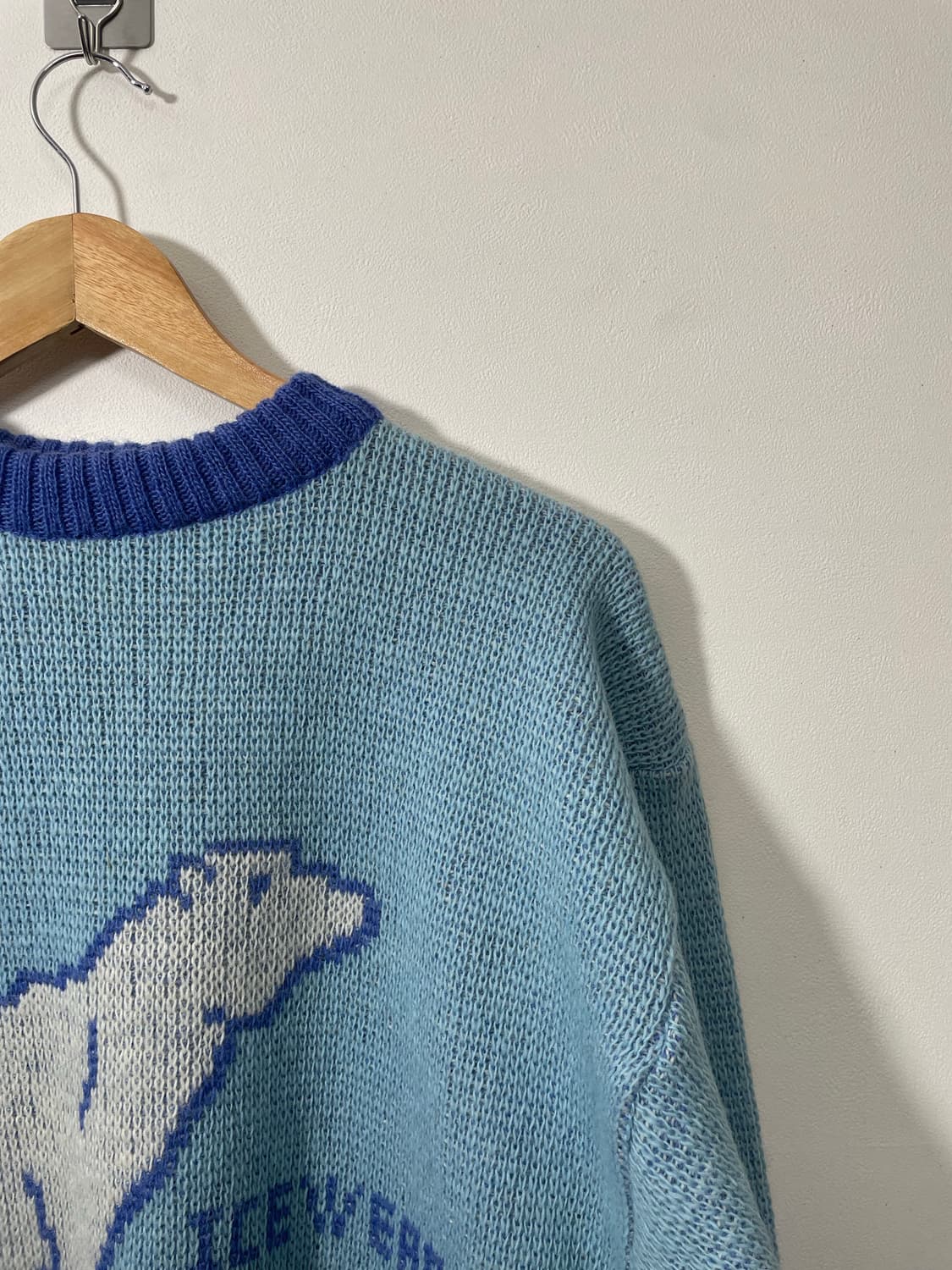 아이스웨어 울 100% 북극곰 니트M - K25  상품이미지3