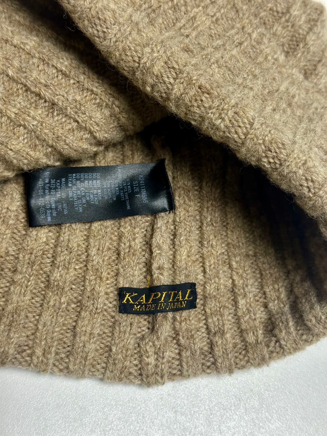 캐피탈 울 니트 비니 - KAPITAL 5G CAP 상품이미지1