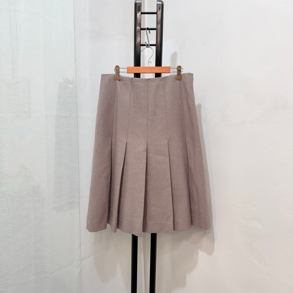 (M)던스트 dunst 울 플리츠 미디스커트 주름치마 4090 상품이미지1