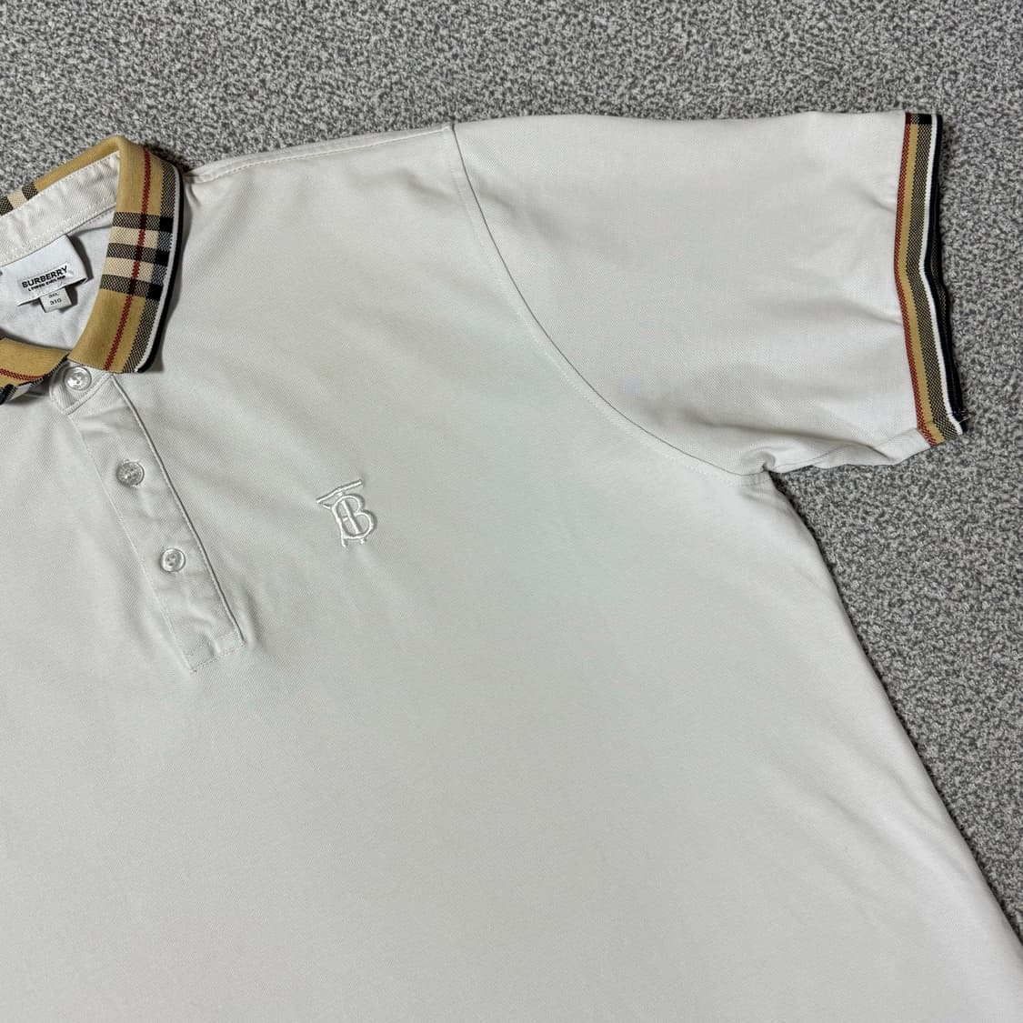 버버리 반팔 카라티 3XL 상품이미지5
