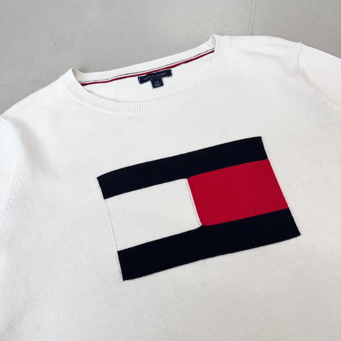 타미힐피거 빅로고 니트 상품이미지3