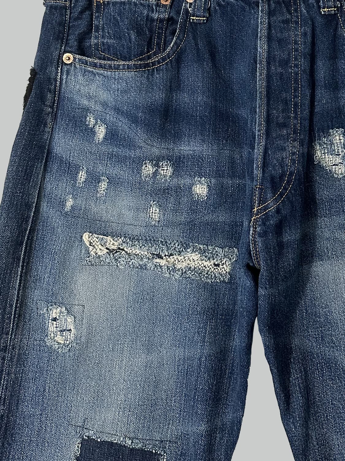 준야 와타나베 리페어 데님 상품이미지3