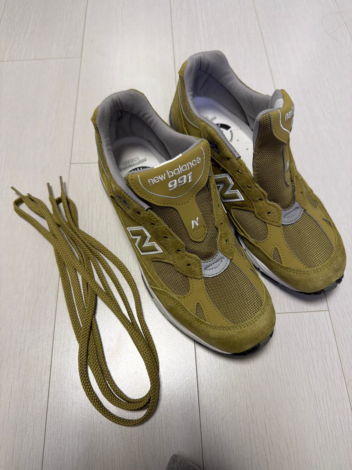 뉴발란스 991 메이드인 UK 그린모스 상품이미지1