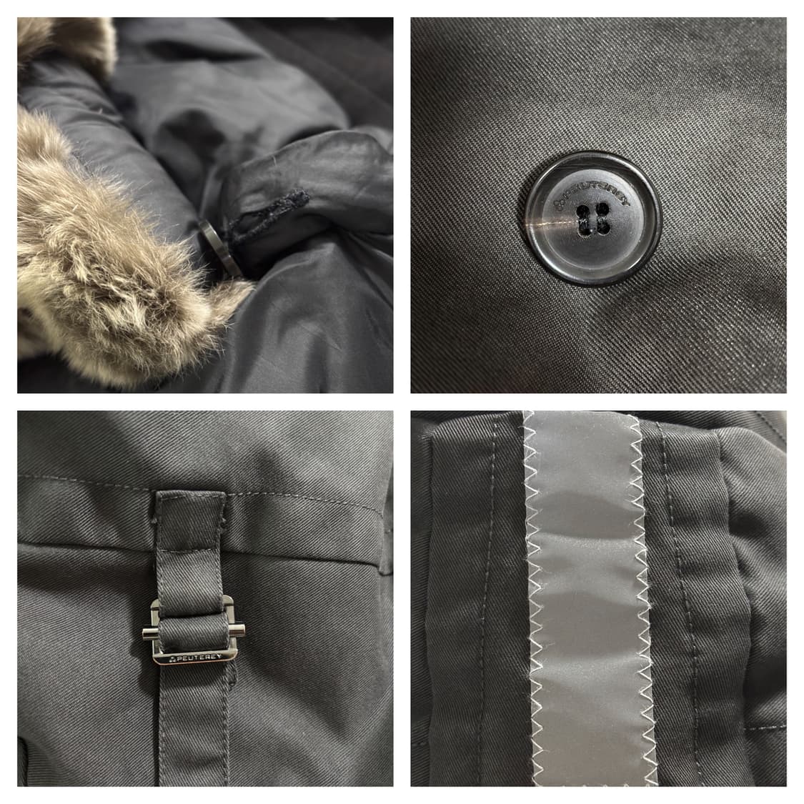 PEUTEREY 페트레이 KASA 다운 퍼 패딩코트L/차콜그레이 상품이미지7