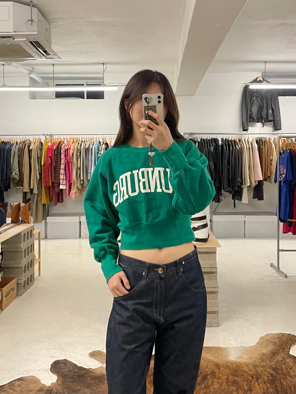 FREAK'S STORE crop sweat shirts 상품이미지1
