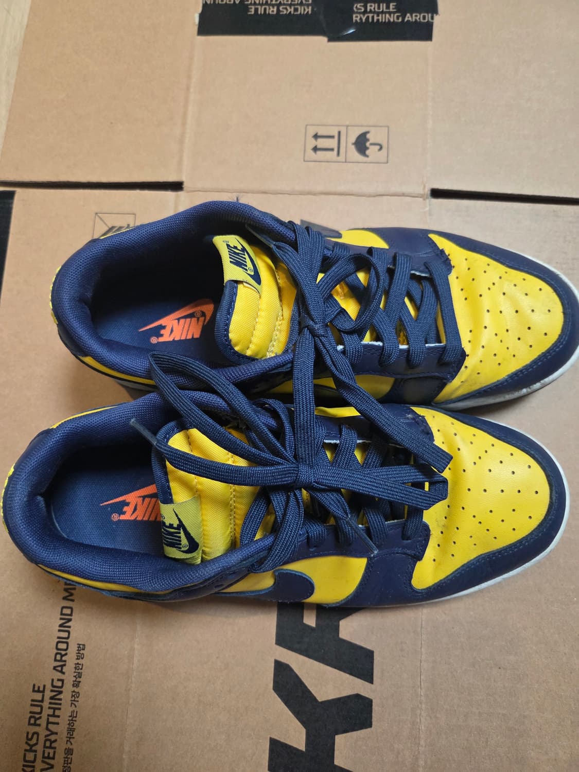 나이키 덩크로우 레트로 바시티 메이즈 상품이미지1