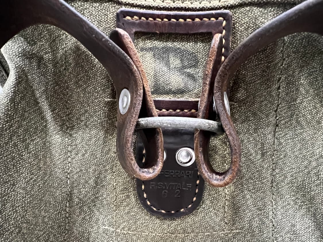 스위스군 캔버스 가죽 40리터 백팩 상품이미지4