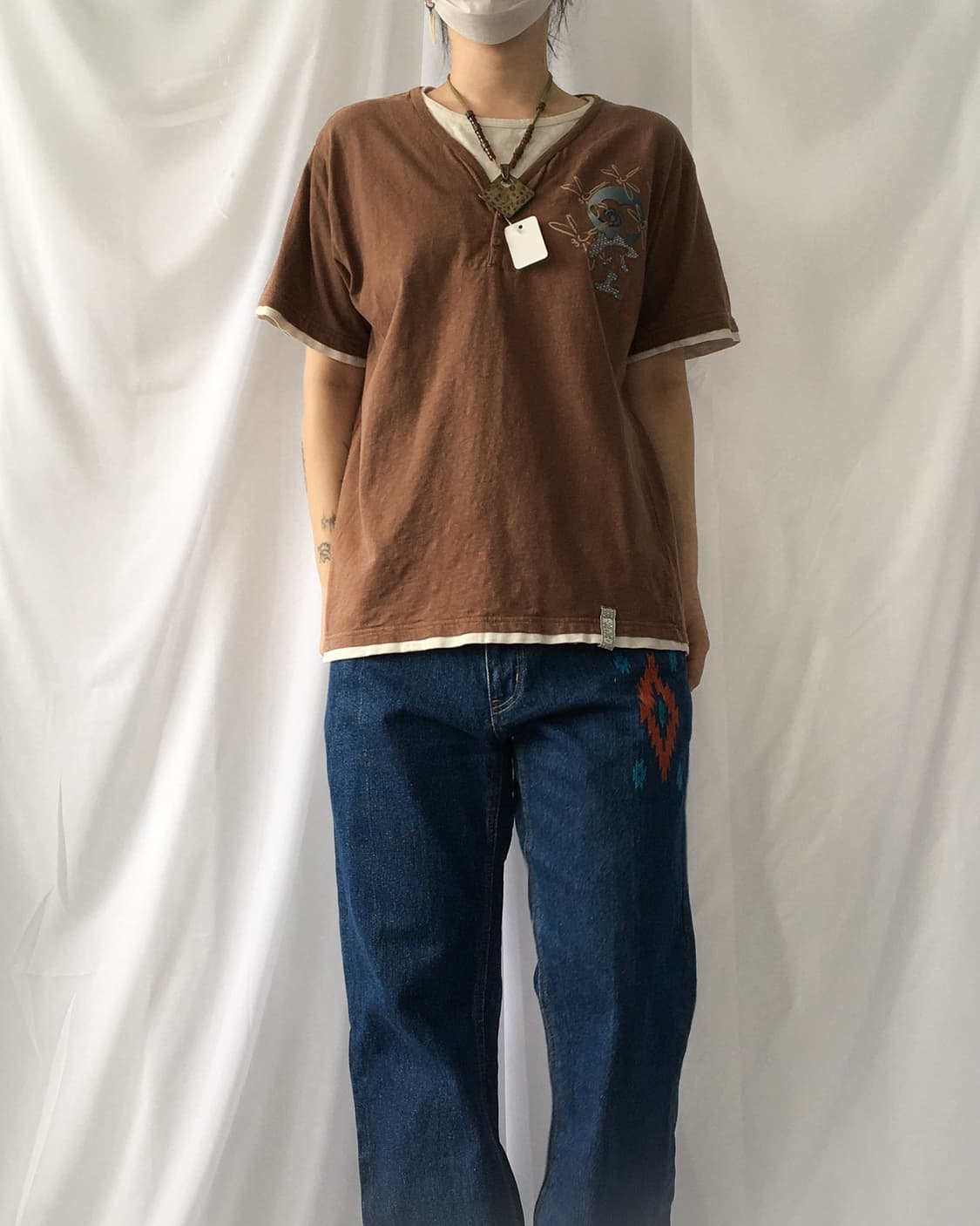 Printing layered t shirt 상품이미지5