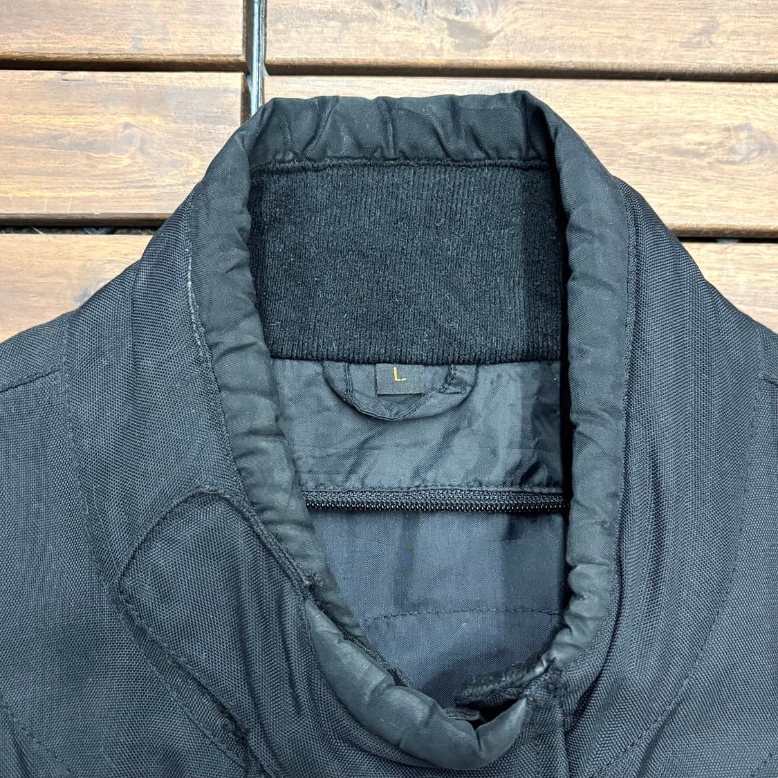 (L) 빈티지 풀 플레이트 바이커 자켓 made in Swiss 상품이미지7