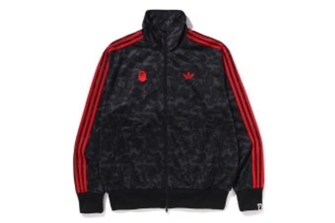 아디다스 x 베이프 올오버 프린트 트랙 탑 블랙 US M 상품이미지1