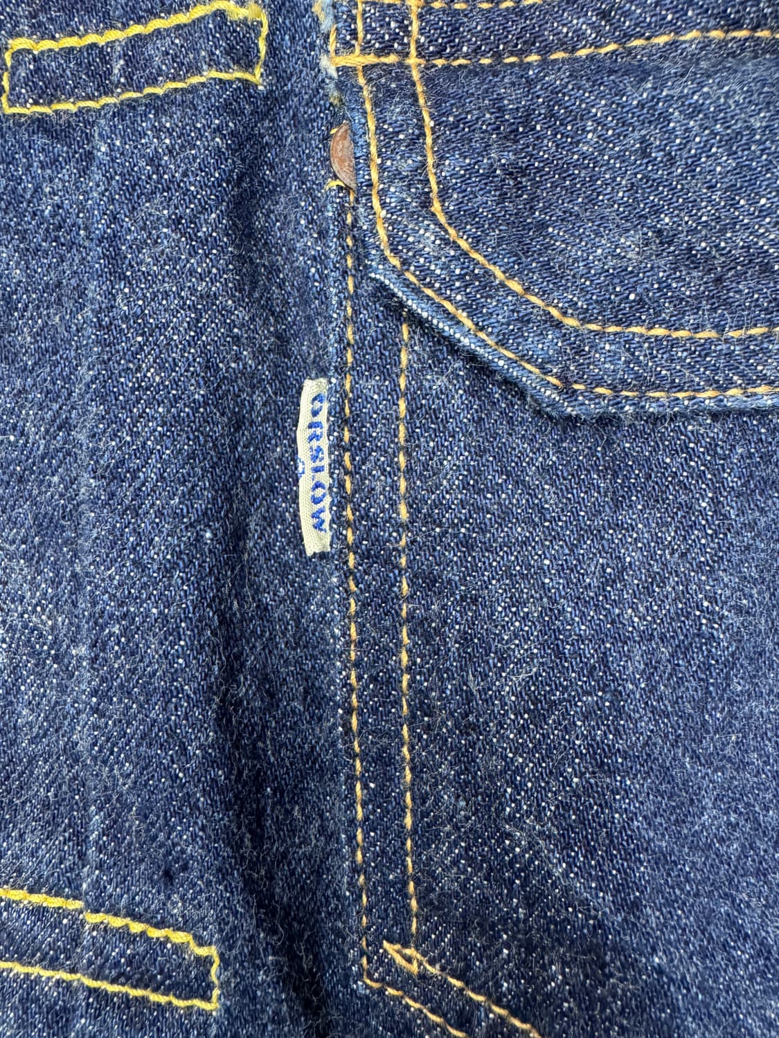 ORSLOW x BEAMS BOY 1세대 먼로데님 자켓 506BB XS 상품이미지7