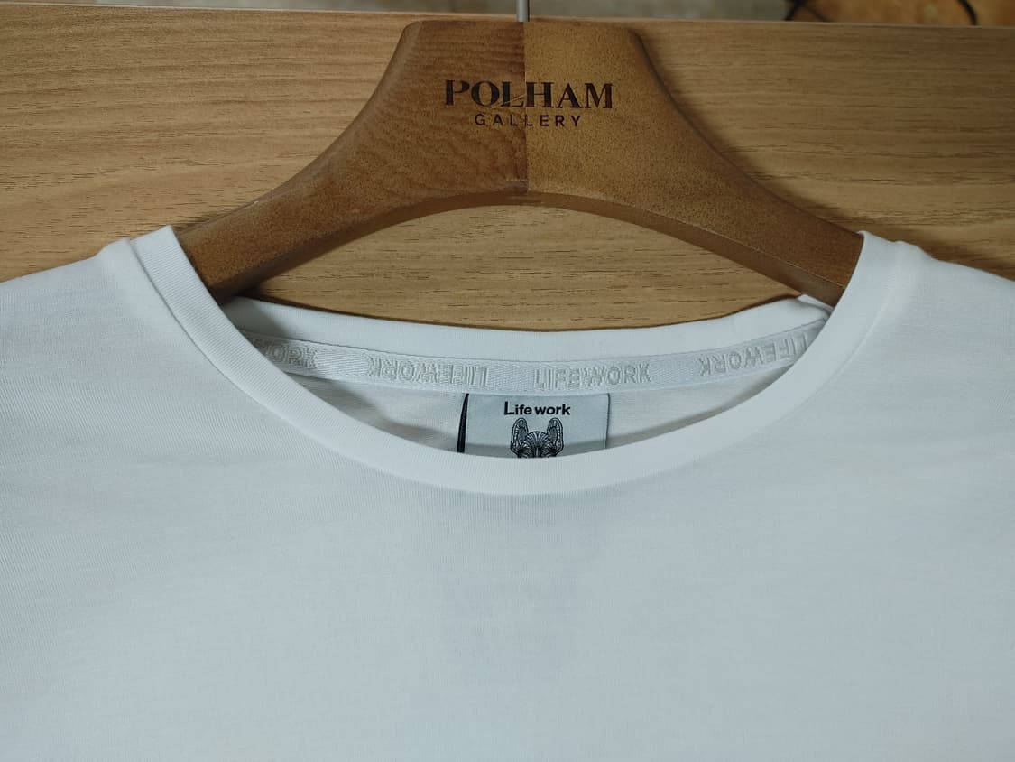 Life Work 라이프워크 모달소재 일자핏 스판 라운드티셔츠 상품이미지4