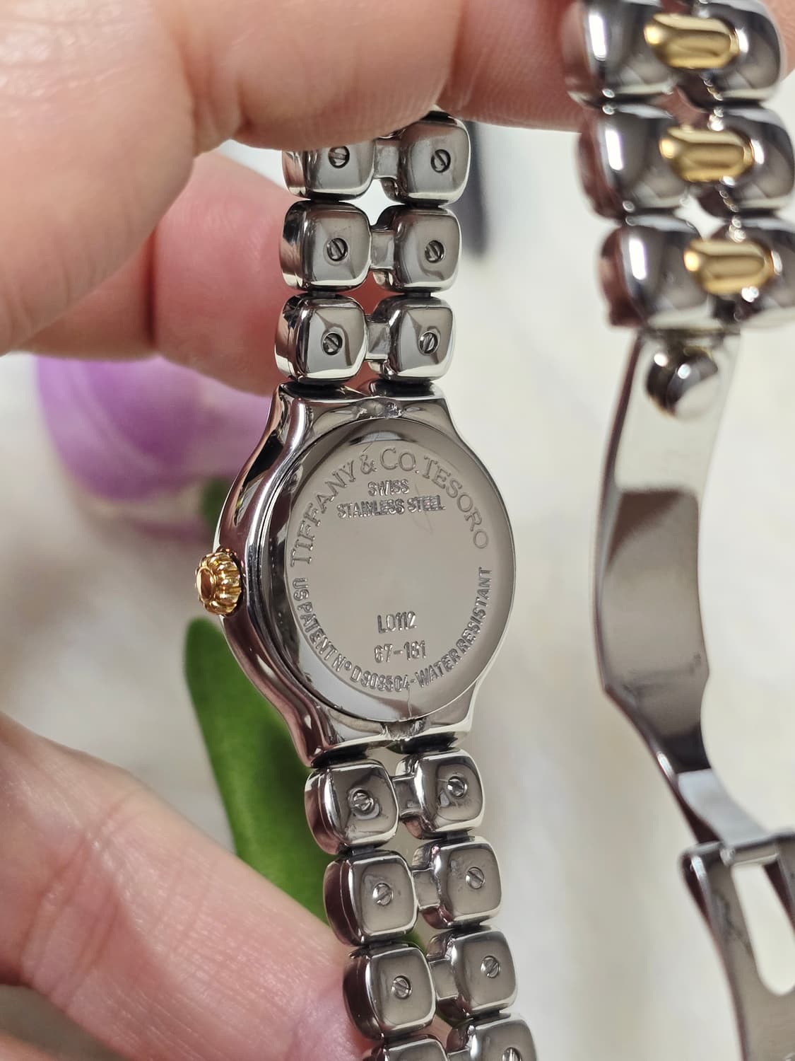 티파니테소로18k다이아시계 정품 여성용 상품이미지8