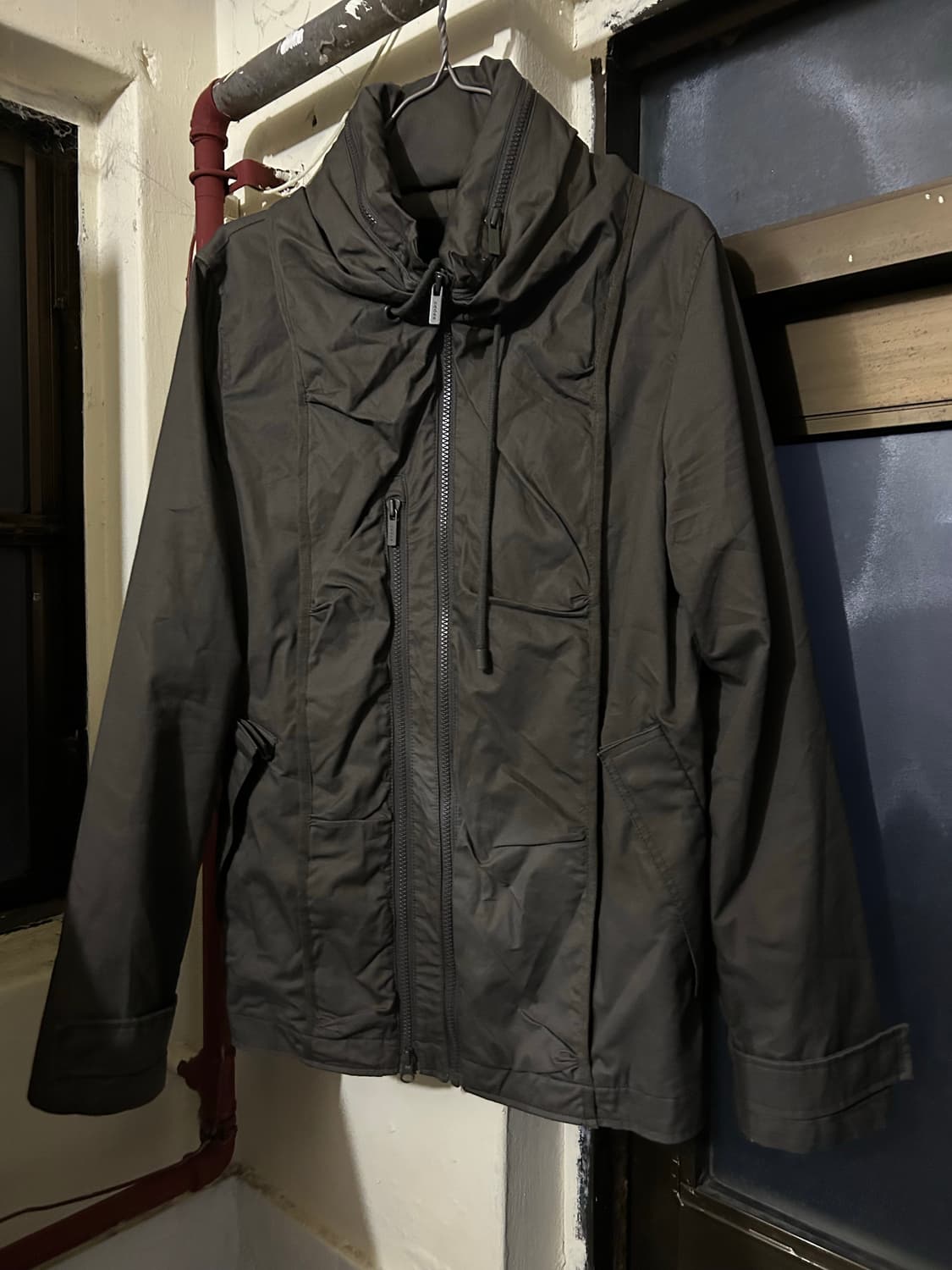 2000s codes combine 하이넥 멀티지퍼 야상 집업  상품이미지3