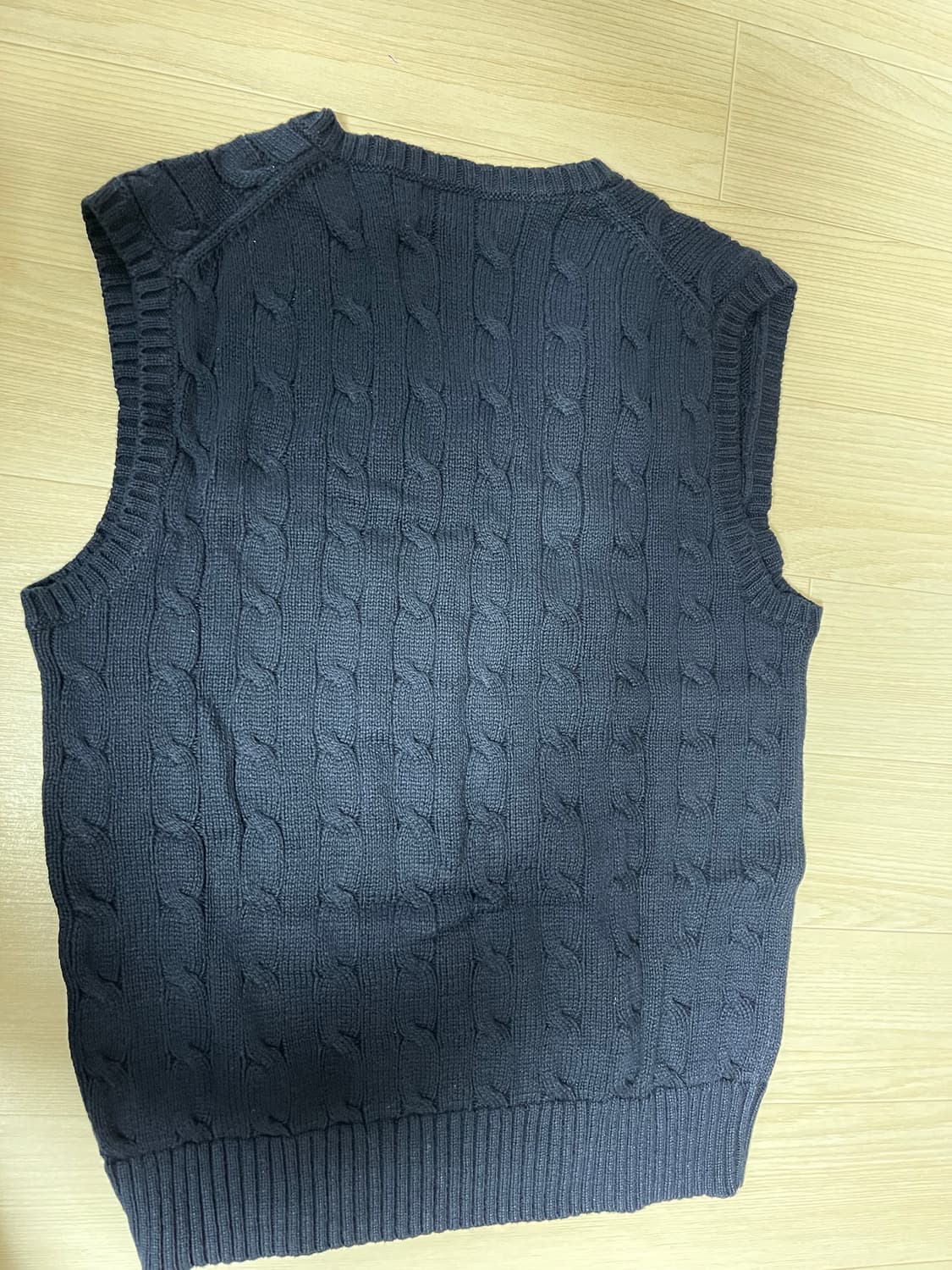 폴로 랄프로렌 MAN 꽈배기 니트 베스트 ( S사이즈) 상품이미지6