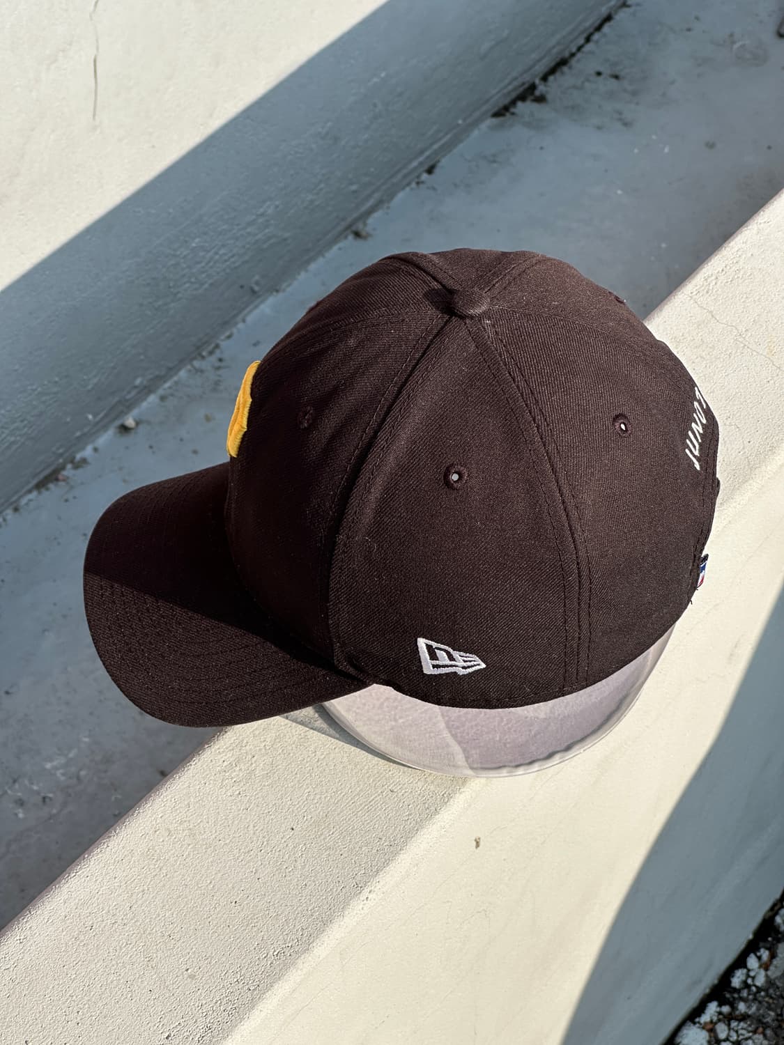 [L-XL] 뉴에라 피츠버그 로고 블랙 볼캡 모자 상품이미지3