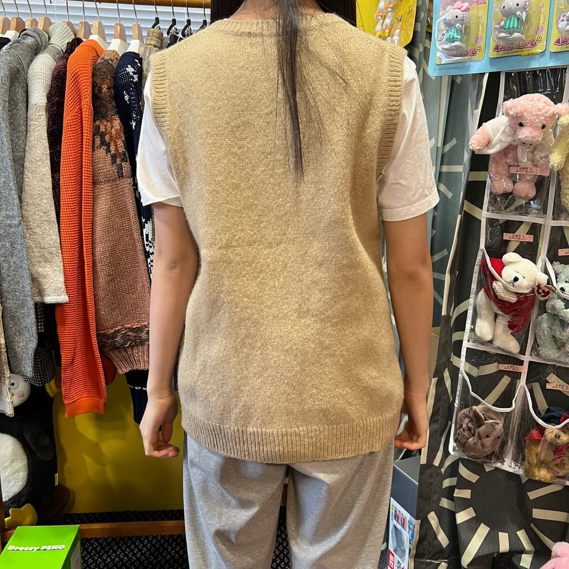 [Japanese Vintage] 아가일 니트 베스트 상품이미지4