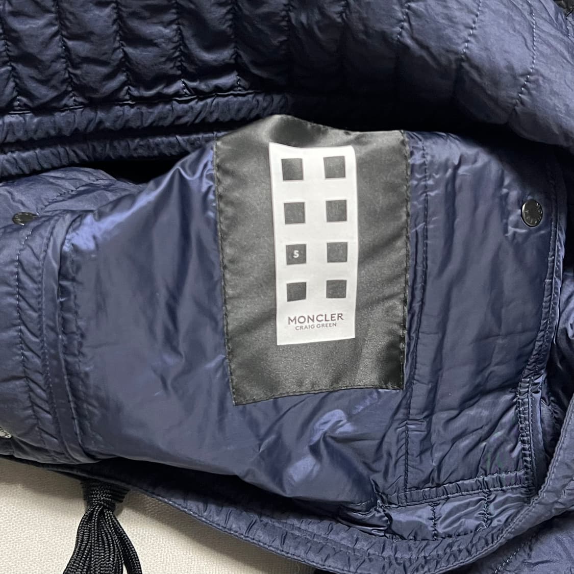 2 몽클레어 네이비 퀄팅 자켓 상품이미지7