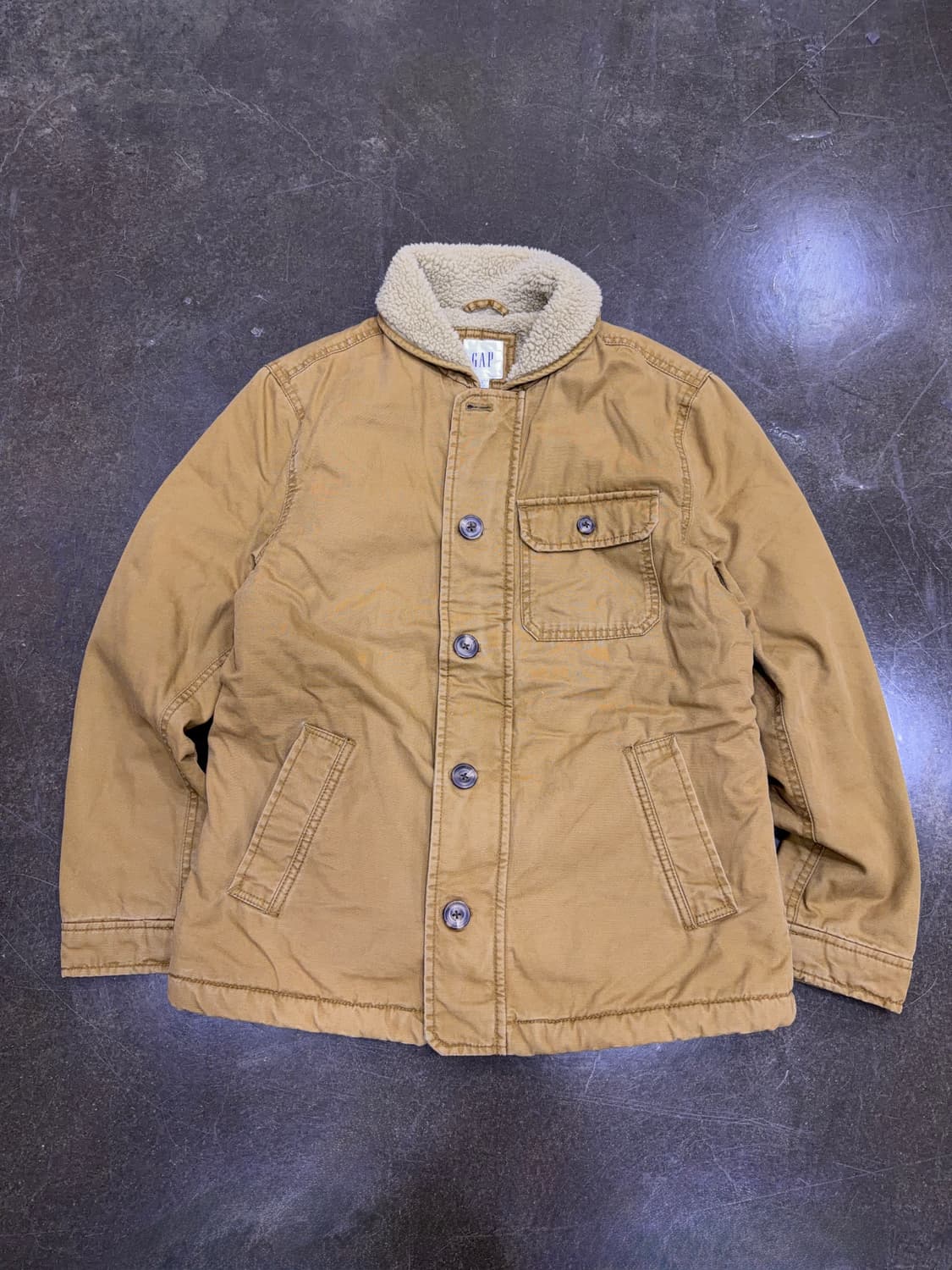 GAP 갭 쉐르파 워크 원포켓 덱자켓 XS 상품이미지1