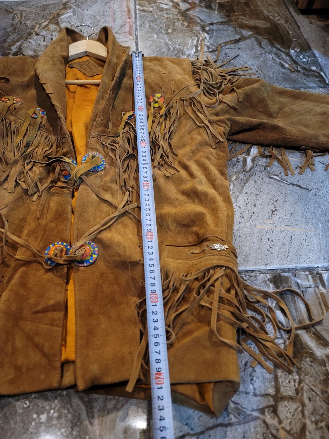 USA 스웨이드 웨스턴 프린지 자켓 상품이미지8