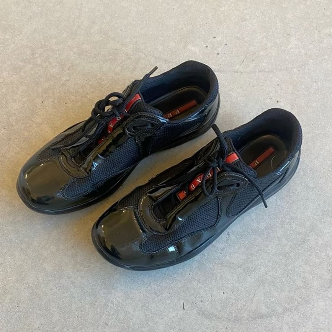 (구매)프라다 아메리카컵OG 유광블랙 260 상품이미지1