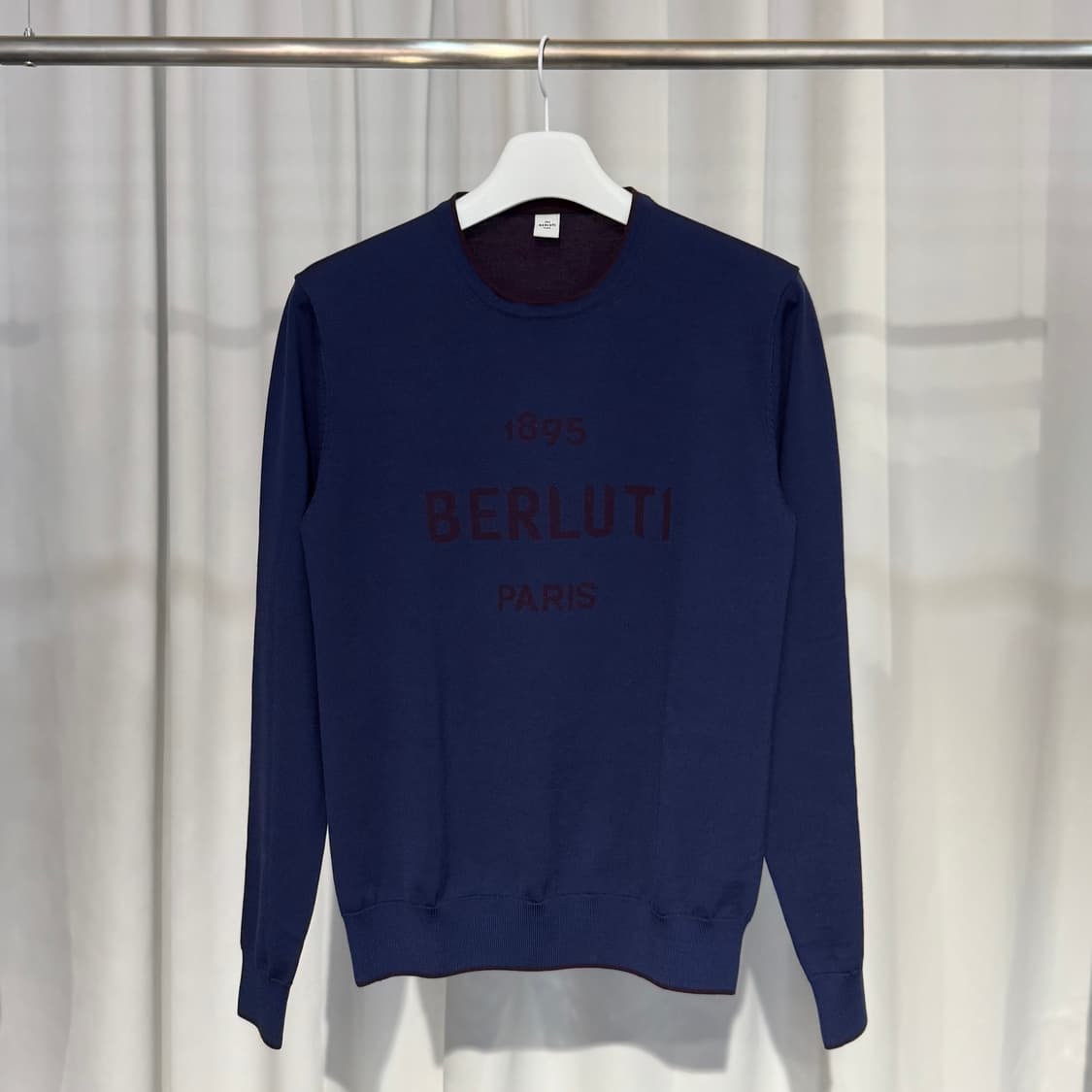 (M) 벨루티 1895 로고 니트 스웨터 상품이미지2
