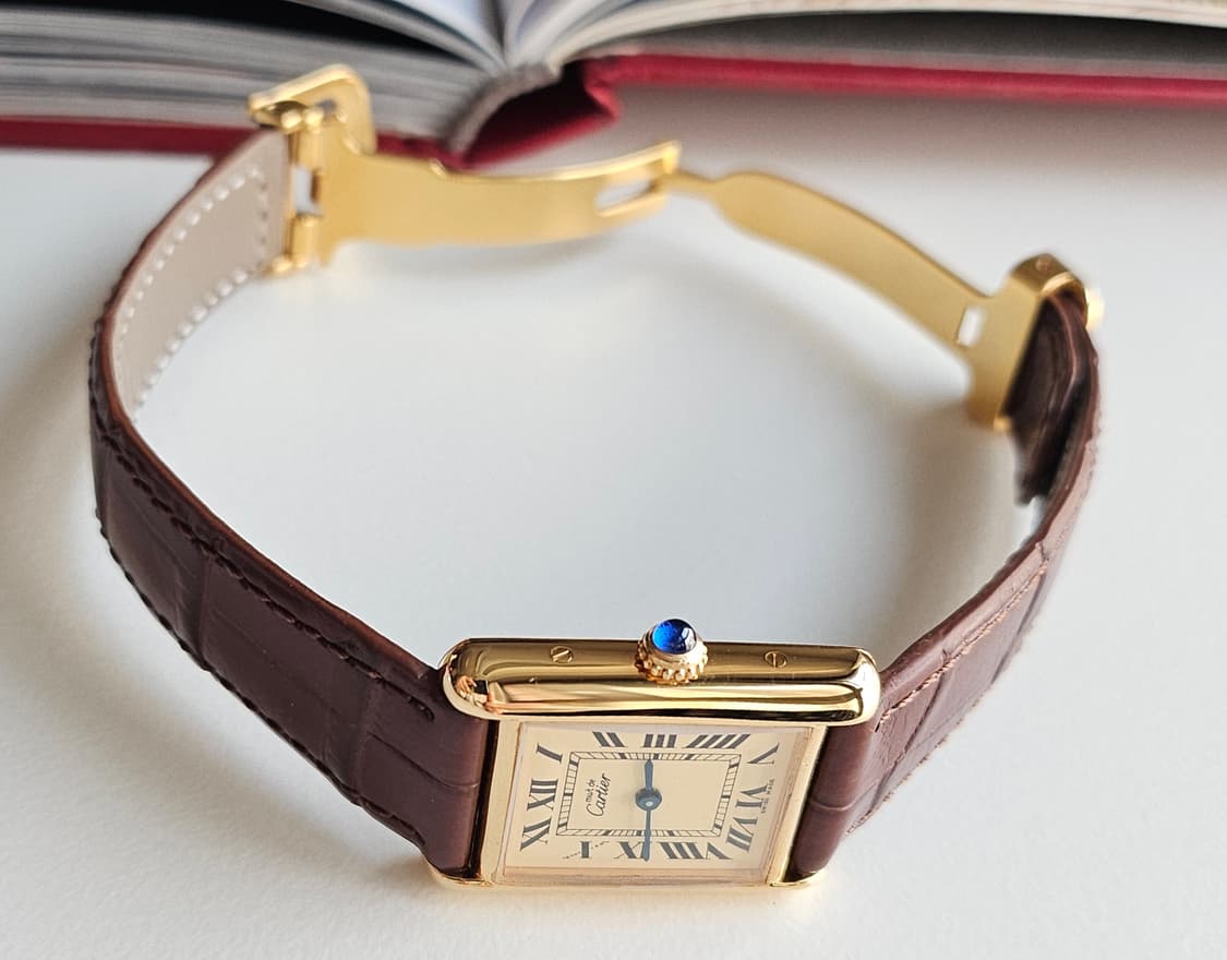 까르띠에 빈티지 탱크머스트 스몰 쿼츠 (디버클) 상품이미지2