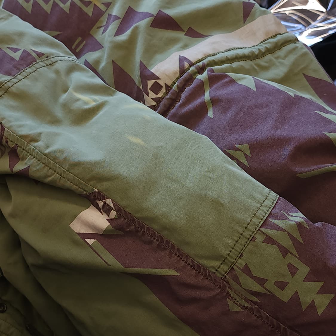 폴로 데님앤서플라이 n3b 다운 패딩 폴로 나바호 L 상품이미지8