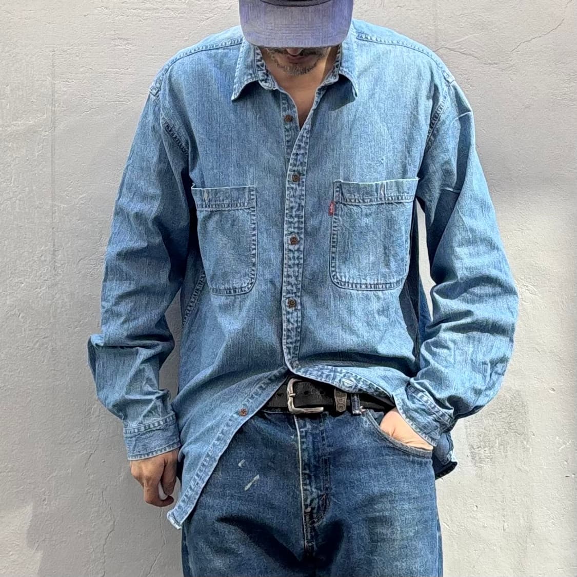 올드 리바이스 데님 셔츠 상품이미지8