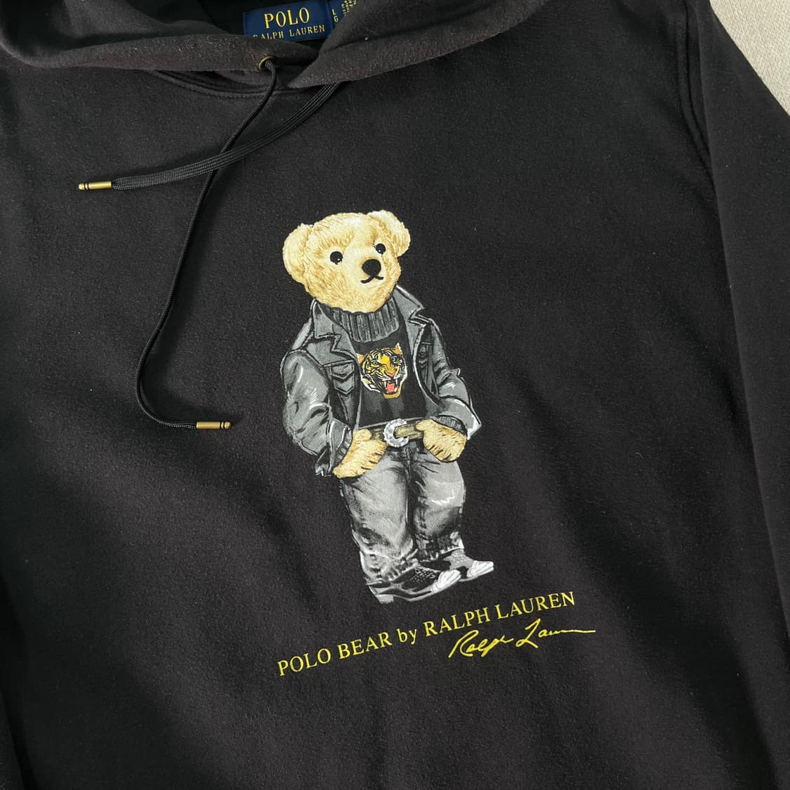 100 폴로랄프로렌 스텐딩 베어 타이거 후드티 상품이미지2