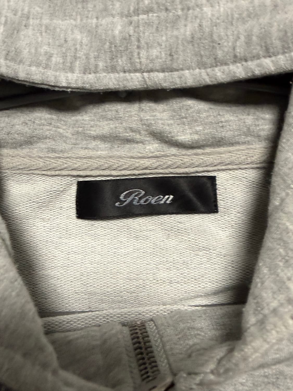 Roen 스컬 큐빅 후드집업 상품이미지4