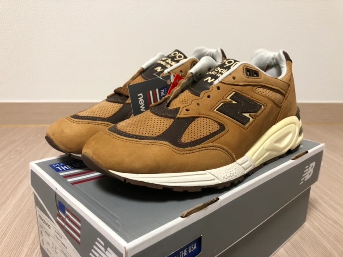 뉴발란스 990v2 된장 상품이미지2