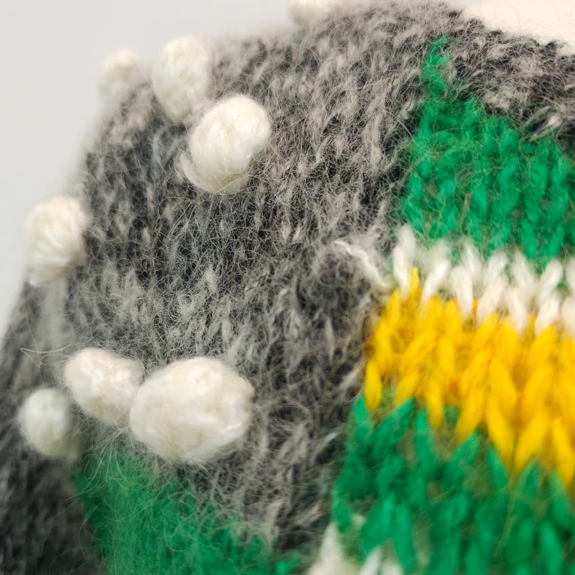 울혼방 크리스마스 겨울 눈꽃 니트 스웨터 상품이미지5