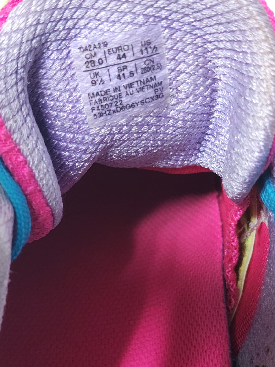 아식스 멀티컬러 젤 농구화 화려한 디자인 스니커즈 280 mm 상품이미지6