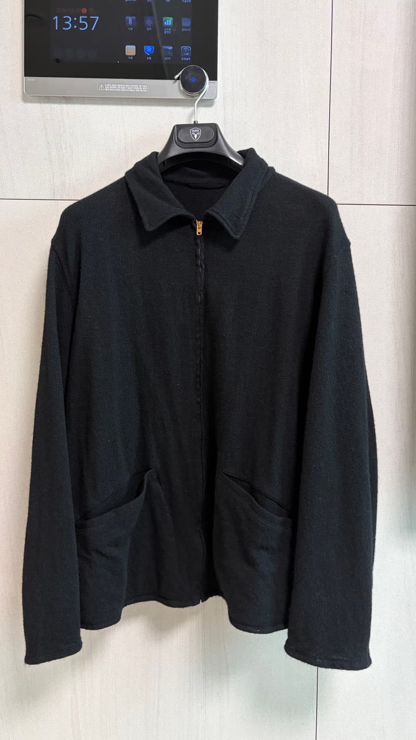 코모리 울 와시 집 숏 자켓 wool washi b01 06006 상품이미지2