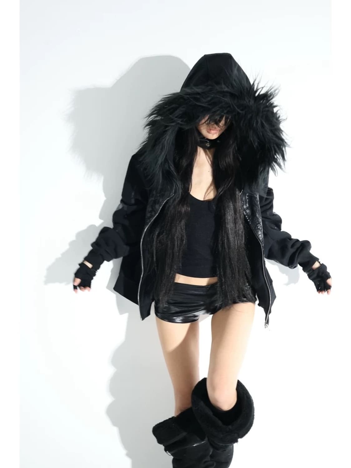 Opium Relic Fur Hoodie 상품이미지7