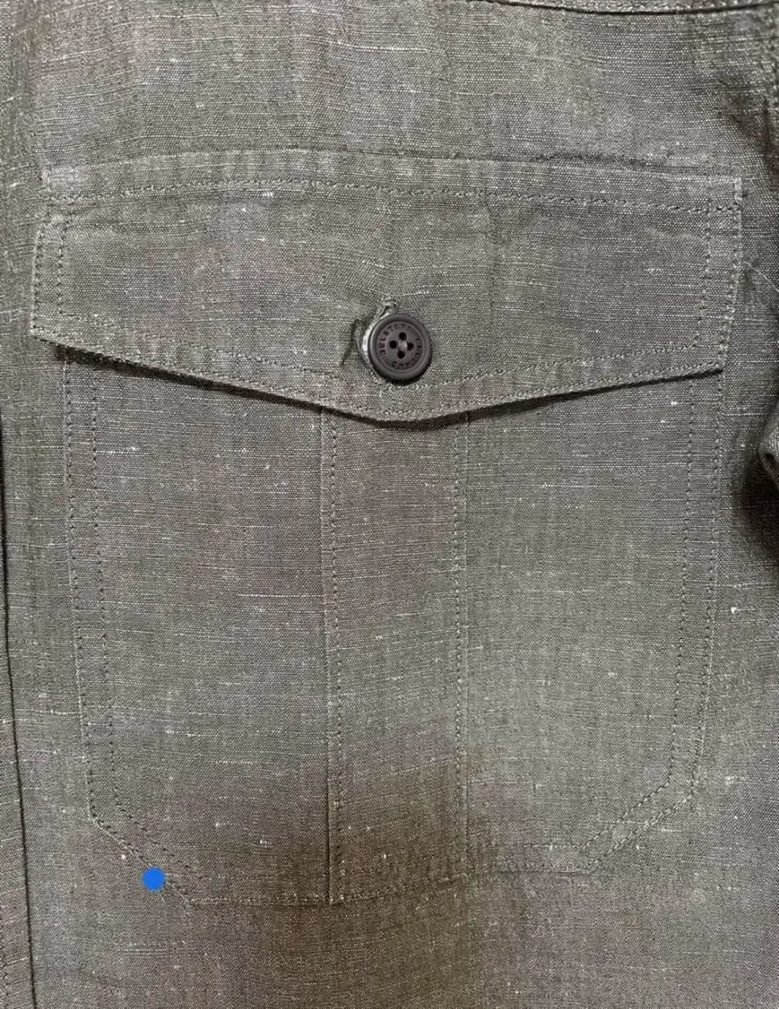 벨스타프 Belstaff 남성 반팔셔츠 S size (린넨& 면) 상품이미지4