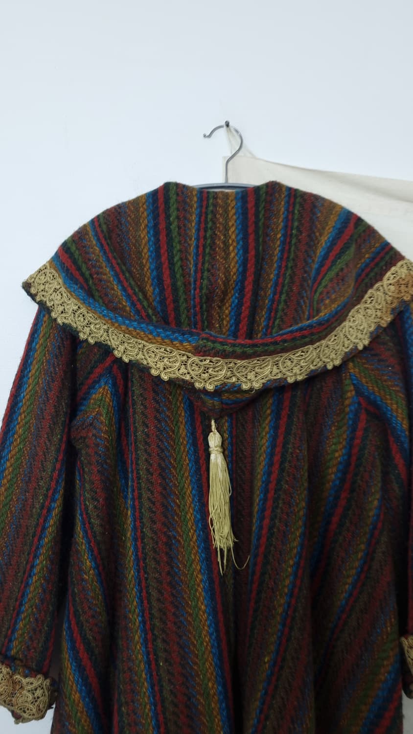 히피스타일 맥시 오버핏 로브 코트 상품이미지9